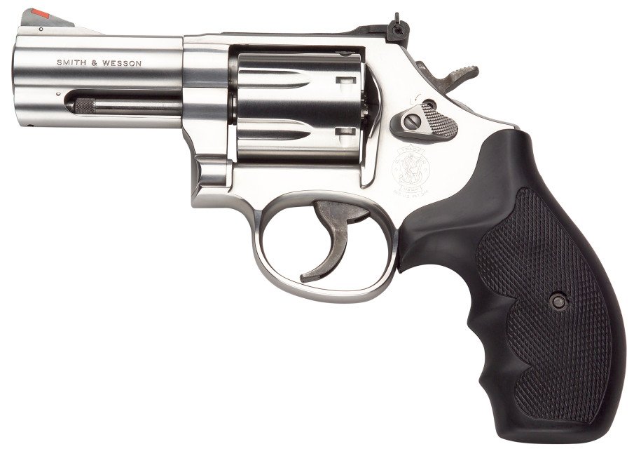 Smith & Wesson Mod. 686PLUS, 3'' Lauf, Kal. .357 Magnum, Gummigriffschalen, 7 Schuss