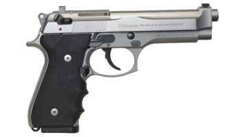 Pistole, Beretta, 92FS Brigadier, Kal. 9 mm Para/Luger/9x19, Inox, 15 Schuss Magazin