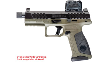 Pistole, Beretta, APX A1 Tactical, <b>Striker Action</b>, Kal. 9 mm Para/Luger/9x19, Optik-Ready, Gewindelauf, 17 Schuss