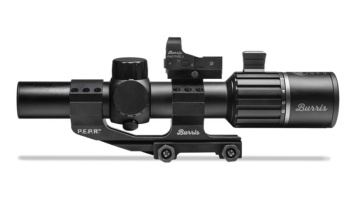 Zielfernrohr, Burris, RT-6 Tactical Kit, 1-6 x 24, Ballistic AR Absehen, beleuchtet, inkl. Burris Fastfire und Montage