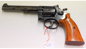 Occasion/Kommission; Revolver, Smith & Wesson, Modell 14-4, Kal. .38 Special, 6" Lauf, Ref.: 133