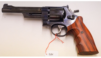 Occasion/Kommission; Revolver, Smith & Wesson, Modell 27-5, Kal. .357 Mag., 6" Lauf, schwarz, 6 Schuss, Ref.: 201