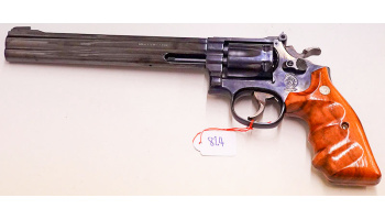 Occasion/Kommission; Revolver, Smith & Wesson, Modell 17-6, Kal. .22 l.r., 8 3/8" Lauf, 6 Schuss Trommel, Ref.: 824