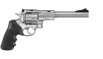 Revolver, Ruger, Mod. Super Redhawk Standard (KSRH-7), 7 1/2'' Lauf, Stainless Steel, Kal. .44 Magnum, Gummigriffschalen, 6 Schuss