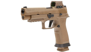 Pistole, Sig Sauer, P320 M17X Series RX, Kal. 9mm Para, Nightsight, 21 Schuss Magazin