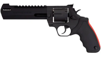 Revolver, Taurus, Mod. Raging Hunter, 6 3/4'' Lauf, Mattschwarz, Kal. .44 Magnum, Gummigriffschalen, 6 Schuss