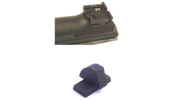 Mikrometervisier, WWB, zur Pistole SIG P210, Dobler, Kimmenbreite 3mm, inkl. entsprechendem Kontrastkorn