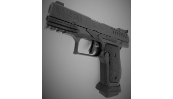 Pistole, Walther, Q4 SF Little Black Ribbon, Kal. 9mm Para/Luger/9x19, Ganzstahl, Mikrovisierung, 15 Schuss Magazin