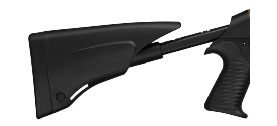 Halbautomat, Benelli, M4 T-PRO, Kal. 12/76, schwarz, 47cm Lauf oder 36cm Lauf, Ghost-Sight, Picatinny-Schiene, Teleskop-Schaft, Alu-Vorderschaft