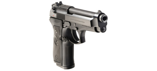 Pistole, Beretta, 92FS, Kal. 9 mm Para/Luger/9x19, Black, 15 Schuss Magazin