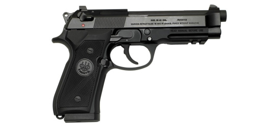 Pistole, Beretta, 92A1, Kal. 9 mm Para/Luger/9x19, mit Picatinny Schiene, 17 Schuss Magazin