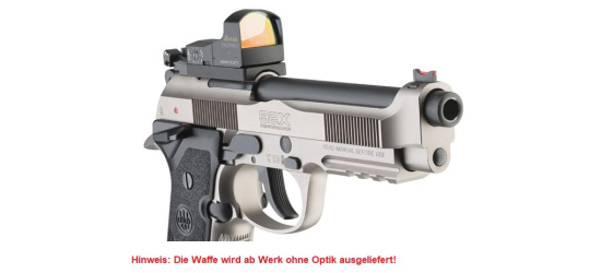 Pistole, Beretta, 92X Performance <b>Optic Ready</b>, Kal. 9mm Para/Luger/9x19, Ganzstahlwaffe, 15 Schuss Magazin