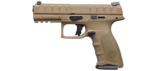 Beretta, APX Tactical, <b>Striker Action</b>, Kal. 9 mm Para/Luger/9x19, FDE, 17 Schuss