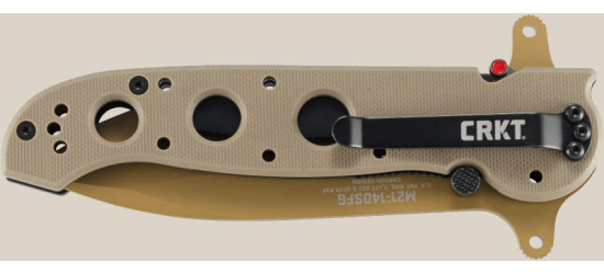 Taschenmesser, CRKT, M21, Special Forces Drop Point (14DSFG)