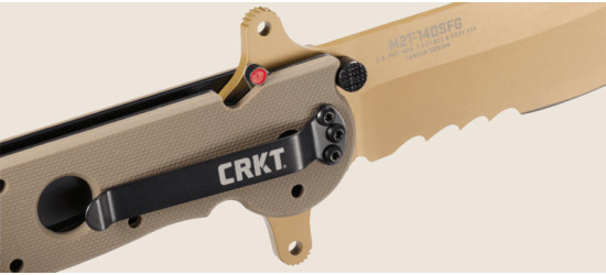 Taschenmesser, CRKT, M21, Special Forces Drop Point (14DSFG)