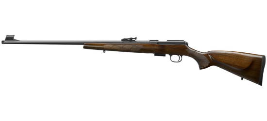 KK-Repetierer, CZ, 457 Lux, Kal. .22 l.r., mit Visierung, Holzschaft und Mündungsgewinde