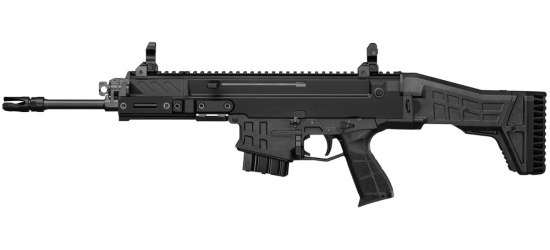 Halbautoma, CZ, BREN 2 MS, Kal. .223 Rem., 11" oder 16.5" Lauf, AR-Magazin, MLok-Vorderschaft, Klapp- und Schiebeschaft