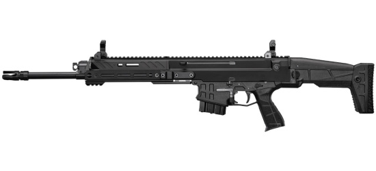 Halbautoma, CZ, BREN 2 MS, Kal. .223 Rem., 11" oder 16.5" Lauf, AR-Magazin, MLok-Vorderschaft, Klapp- und Schiebeschaft