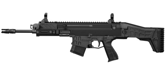 Halbautoma, CZ, BREN 2 MS, Kal. 7.62x39, 11" Lauf, AR-Magazin, MLok-Vorderschaft, Klapp- und Schiebeschaft