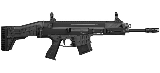Halbautoma, CZ, BREN 2 MS, Kal. 7.62x39, 11" Lauf, AR-Magazin, MLok-Vorderschaft, Klapp- und Schiebeschaft