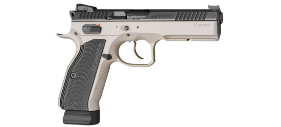 Pistole, CZ, Shadow 2 Urban Grey, Kal. 9mm Para/Luger/9x19, mit Sicherung, 18 Schuss Magazin