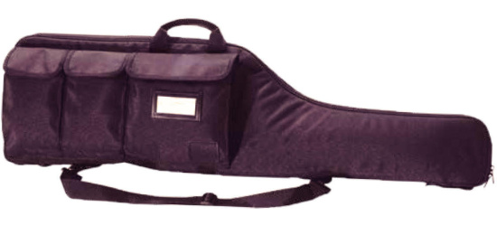 Gewehrfutteral, Fritzmann, für Halbautomaten, aus Nylon, schwarz, 105 x 30 cm