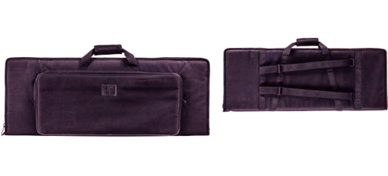 Fritzmann, Gewehrfutteral aus Nylon, für Halbautomaten, schwarz, 95 x 35 cm