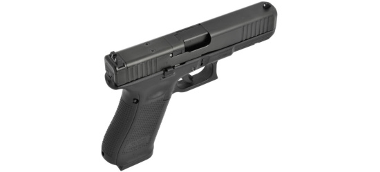 Pistole, Glock, 17 Gen5/FS MOS, <b>mit Gewindelauf M13.5x1 links</b>, Kal. 9mm Para/Luger/9x19mm, 17 Schuss