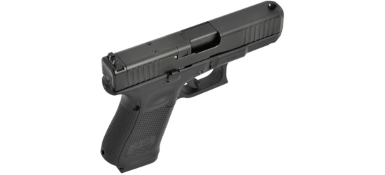 Pistole, Glock, 19 Gen5/FS MOS, <b>mit Gewindelauf M13.5x1 links</b>, Kal. 9mm Para/Luger/9x19mm, 17 Schuss