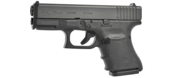 Pistole, Glock, 30 Gen4, Kal. .45 Auto, 10 Schuss