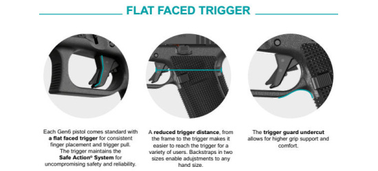 Pistole, Glock, 17 <b>Gen6</b>, Kal. 9mm Para/Luger/9x19mm, 17 Schuss