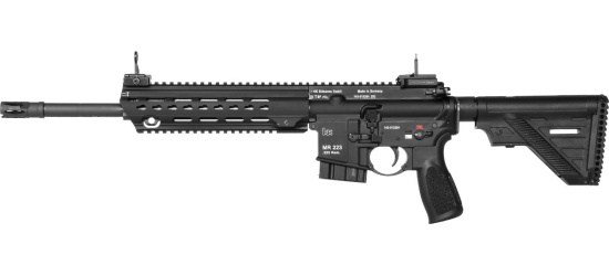 Halbautomat, Heckler & Koch, MR223 A3, schwarz oder FDE/Coyote, Kal. .223 Rem., 11" / 14.5" / 16.5" Lauf, schwarz, 10 Schuss Magazin