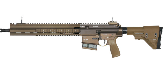Halbautomat, Heckler & Koch, MR308 A3 und A3-28, Kal. .308 Win. / 7.62x51, 13" / 16.5" / 20" Lauf, schwarz, 10 Schuss Magazin