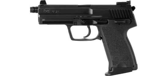 Pistole, Heckler & Koch, USP Tactical, Kal. .45ACP, schwarz, externe Sicherung, Gewindelauf