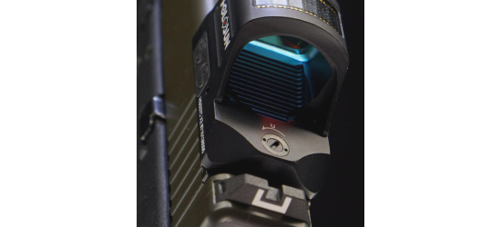 Leuchtpunktzielgerät, Holosun, HS507C X2, wechselbares Absehen 2 MOA Punkt und 32 MOA Ring, automatische Helligkeitsregulierung