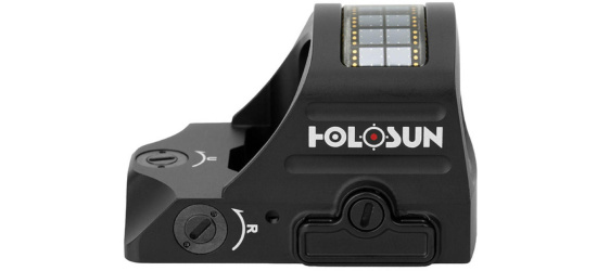 Leuchtpunktzielgerät, Holosun, HS507C X2, wechselbares Absehen 2 MOA Punkt und 32 MOA Ring, automatische Helligkeitsregulierung