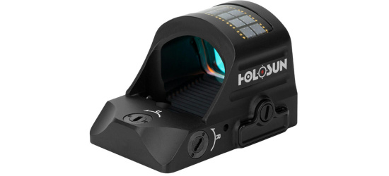 Leuchtpunktzielgerät, Holosun, HS507C X2, wechselbares Absehen 2 MOA Punkt und 32 MOA Ring, automatische Helligkeitsregulierung