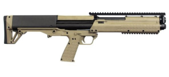 Pumpflinte, KelTec, KSG, Kal. 12/76, FDE, 14+1 Schuss