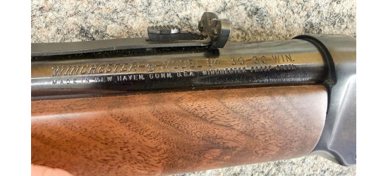Occasion/Kommission; Unterhebelrepetierer, Winchester, Modell 94 Trapper, Kal. .30-30 Win., mit Holzschaft, Ref.: 921