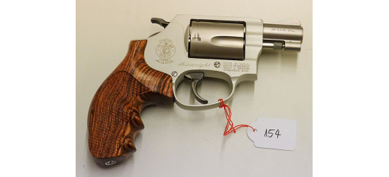 Occasion/Kommission; Revolver, Smith & Wesson, Modell 637-1, Kal. .38 Special, 1 7/8" Lauf, Ref.: 154
