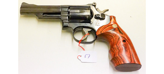 Occasion/Kommission; Revolver, Smith & Wesson, Modell 19-4, Kal. .357 Mag., 4" Lauf, 6 Schuss, Ref.: 57