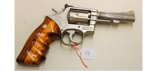 Occasion/Kommission; Revolver, Smith & Wesson, Modell 67-1, Kal. .38 Special, 4" Lauf, Ref.: 73