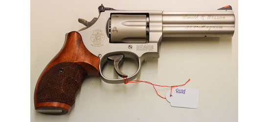 Occasion/Kommission; Revolver, Smith & Wesson, Modell 686-5 Security Special, Kal. .357 Mag., 4" Lauf, Ref.: 804