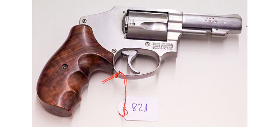 Occasion/Kommission; Revolver, Smith & Wesson, Modell 940, Kal. 9mm Para, 3" Lauf, Karl Nill Griffschalen, Ref.: 821