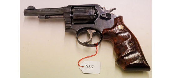 Occasion/Kommission; Revolver, Smith & Wesson, Modell 10-5, Kal. .38 Special, 4" Lauf, black, Ref.: 835