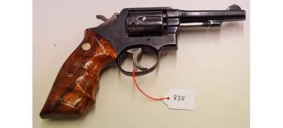 Occasion/Kommission; Revolver, Smith & Wesson, Modell 10-5, Kal. .38 Special, 4" Lauf, black, Ref.: 835