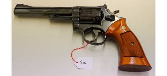 Occasion/Kommission; Revolver, Smith & Wesson, Modell 19-3, Kal. .357 Mag., 6" Lauf, Ref.: 836