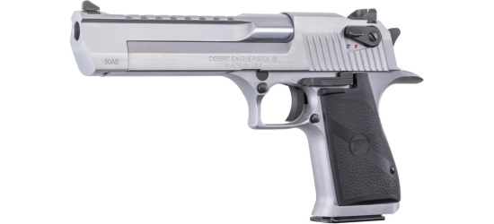 Pistole, Magnum Research, Desert Eagle Mark XIX-2, Kal. .50AE / .44 oder .357 Magnum, Brushed oder Polished Chrome, 6'' Lauf