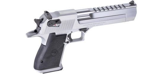 Pistole, Magnum Research, Desert Eagle Mark XIX-2, Kal. .50AE / .44 oder .357 Magnum, Brushed oder Polished Chrome, 6'' Lauf