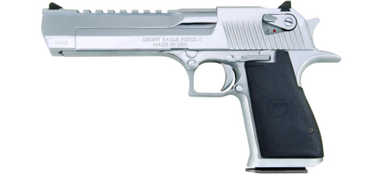 Pistole, Magnum Research, Desert Eagle Mark XIX-2, Kal. .50AE / .44 oder .357 Magnum, Brushed oder Polished Chrome, 6'' Lauf